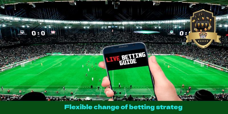 Flexible change of betting strategy