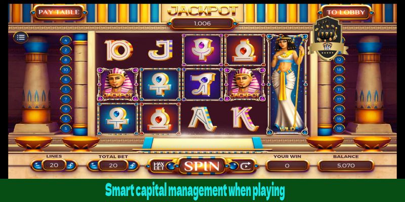 Smart capital management when playing