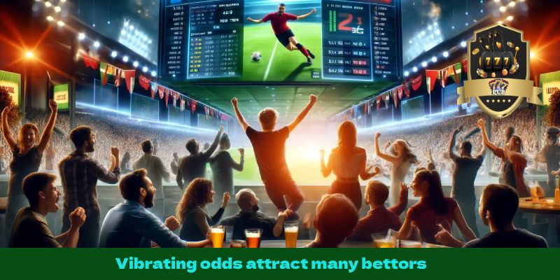 Vibrating odds attract many bettors