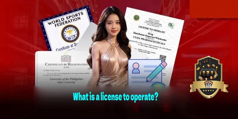 What is a license to operate?